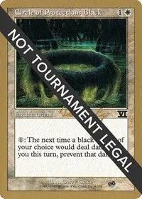Circle Of Protection: Black - 2000 Tom Van De Logt (6Ed) (Sb) [World Championship Decks] 1