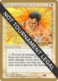 Circle Of Protection: Red - 1996 Michael Loconto (Ice) (Sb) [World Championship Decks] 1
