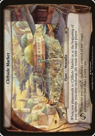 Cliffside Market (Planechase Anthology) [Planechase Anthology Planes] 1