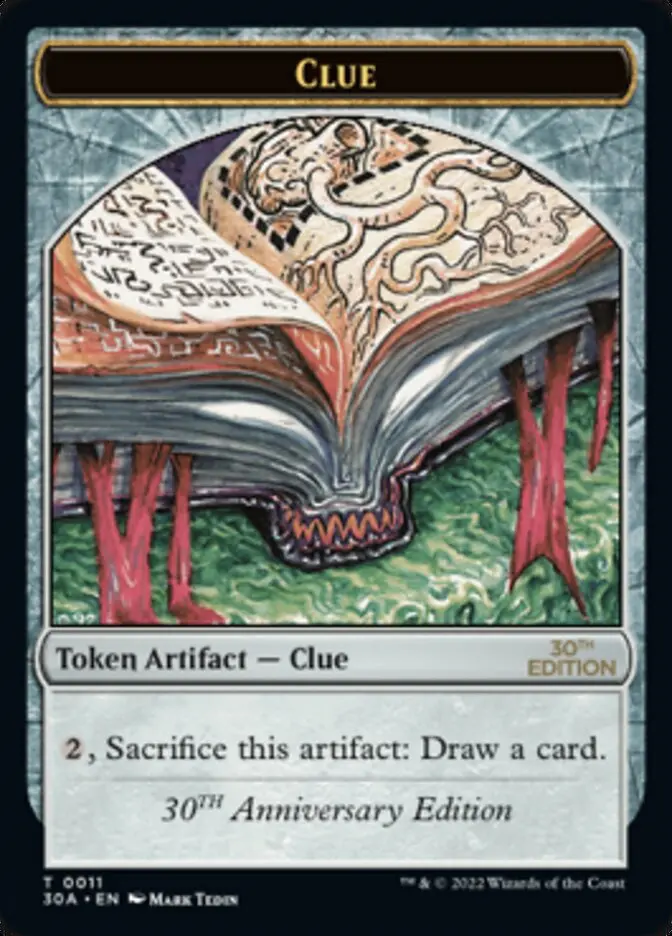 Clue Token (011) [30Th Anniversary Tokens] 1