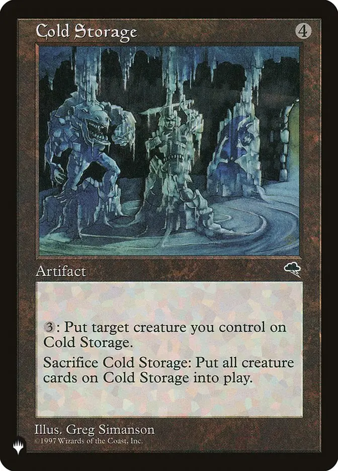 Cold Storage [The List] 1