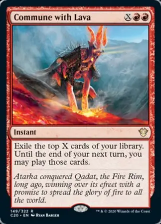 Commune With Lava [Commander 2020] 1