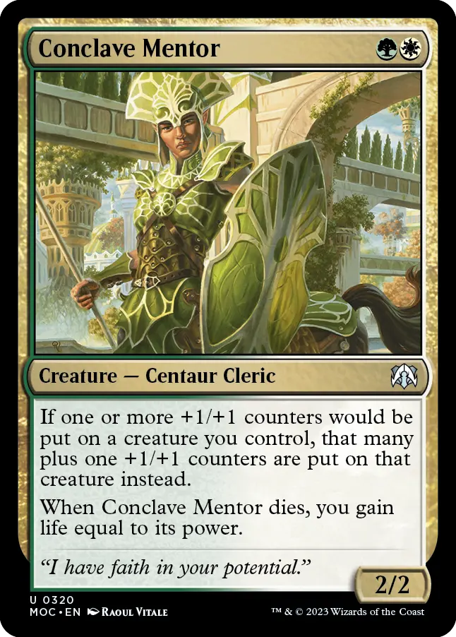 Conclave Mentor [March Of The Machine Commander] 1