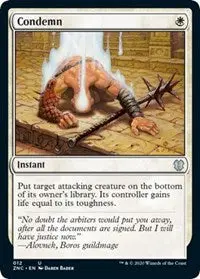 Condemn [Commander: Zendikar Rising] 1