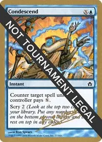 Condescend - 2004 Manuel Bevand (5Dn) [World Championship Decks] 1