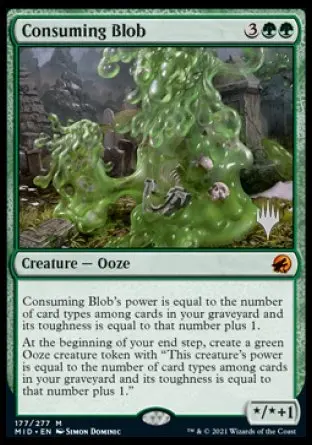 Consuming Blob (Promo Pack) [Innistrad: Midnight Hunt Promos] 1