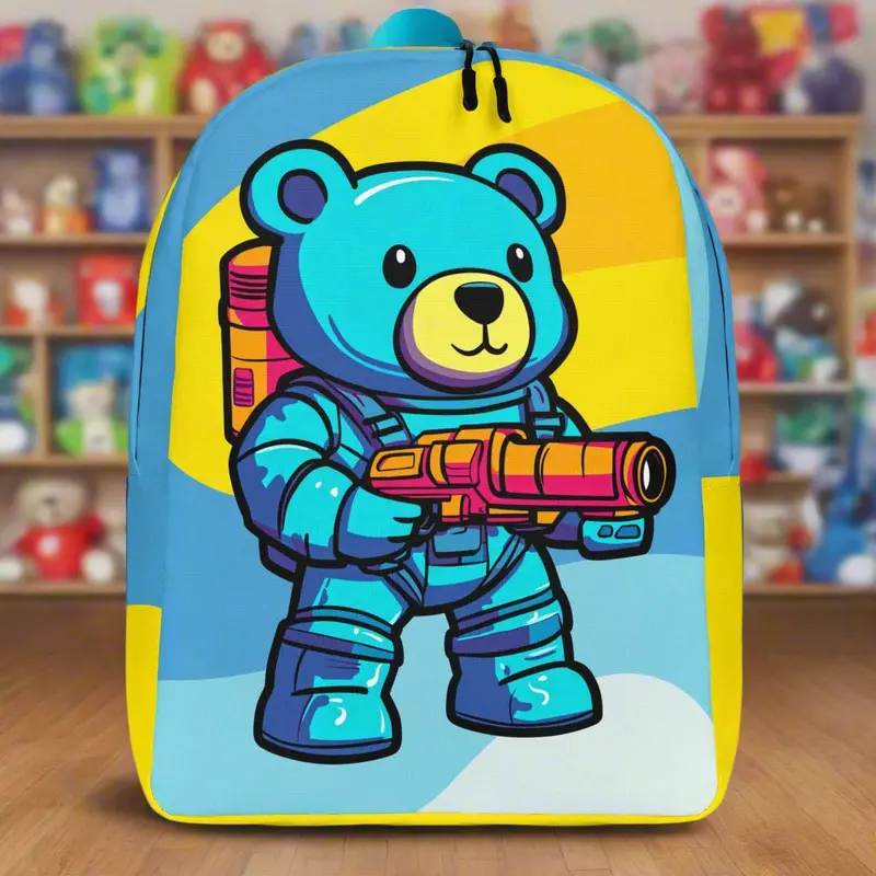 Cosmo The Cuddlebear - Minimalist Backpack 1