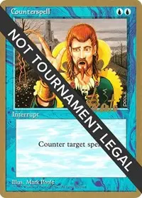 Counterspell - 1996 Michael Loconto (4Ed) [World Championship Decks] 1