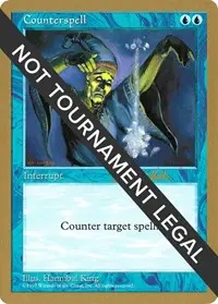 Counterspell - 1997 Janosch Kuhn (5Ed) [World Championship Decks] 1
