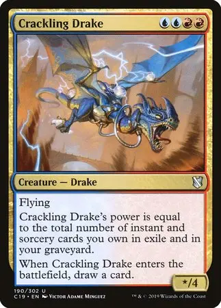 Crackling Drake [Commander 2019] 1