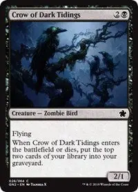 Crow Of Dark Tidings [Magic Game Night 2019] 1