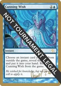 Cunning Wish - 2003 Daniel Zink (Jud) [World Championship Decks] 1