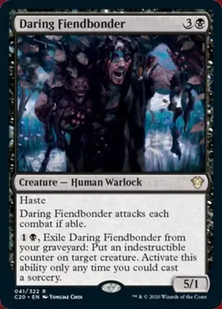 Daring Fiendbonder [Commander 2020] 1