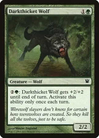Darkthicket Wolf [Innistrad] 1