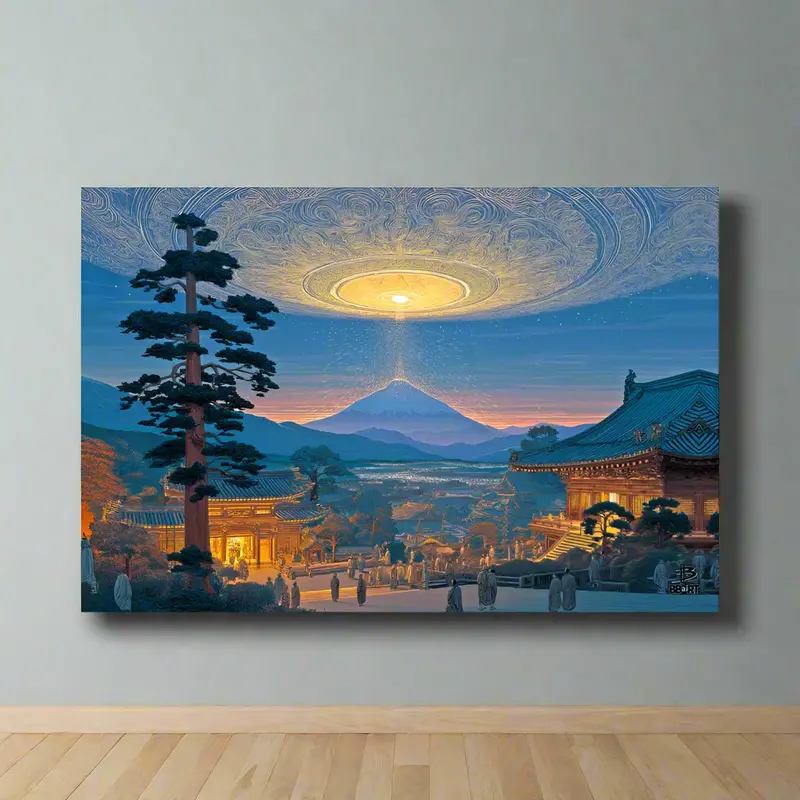 Dawn Over The Celestial Gate – Photo Paper Poster 9