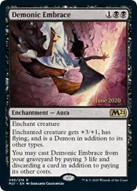 Demonic Embrace [Prerelease: Core Set 2021] 1