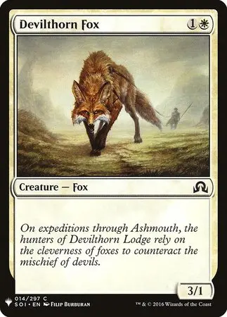Devilthorn Fox [Mystery Booster] 1