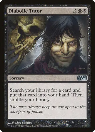 Diabolic Tutor [Magic 2010] 1