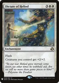 Dictate Of Heliod [Mystery Booster Cards] 1