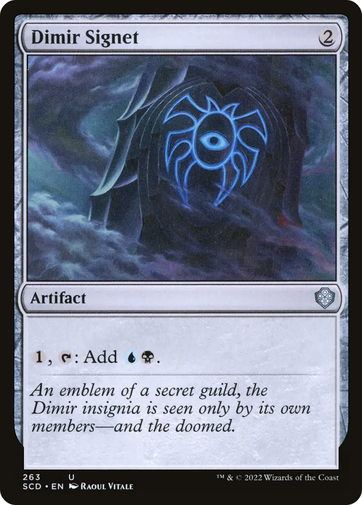 Dimir Signet [Starter Commander Decks] 1