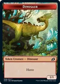 Dinosaur Token [Ikoria: Lair Of Behemoths] 1