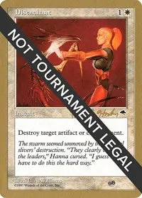 Disenchant - 1998 Brian Hacker (Tmp) (Sb) [World Championship Decks] 1