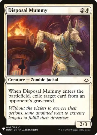 Disposal Mummy [Mystery Booster] 1