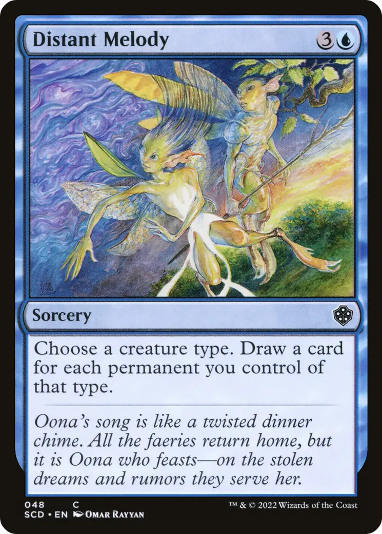 Distant Melody [Starter Commander Decks] 1