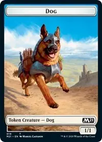 Dog Token [Core Set 2021] 1