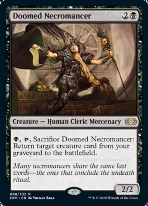 Doomed Necromancer [Double Masters] 1