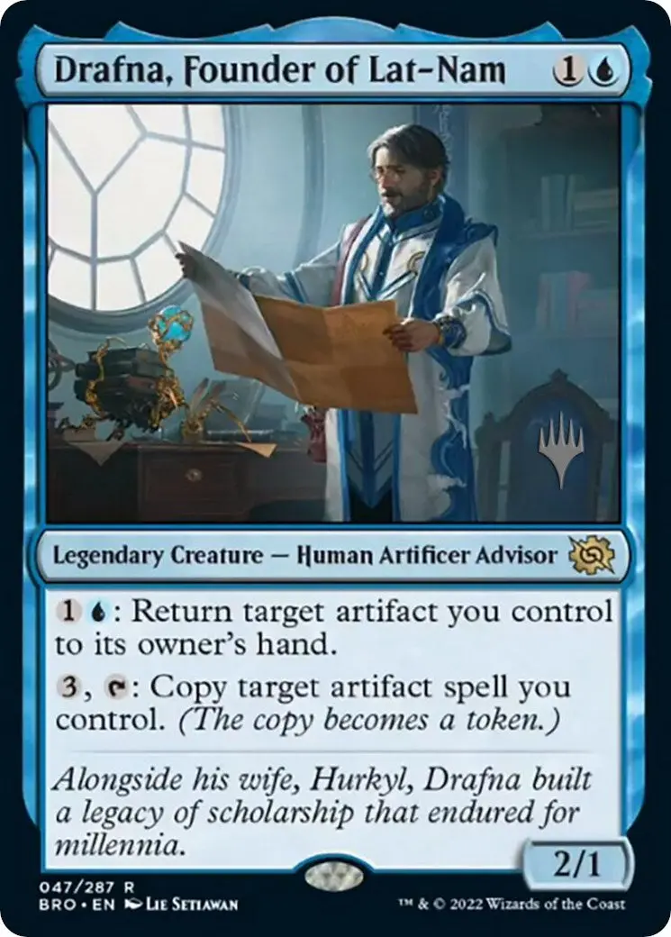 Drafna, Founder Of Lat-Nam (Promo Pack) [The Brothers' War Promos] 1