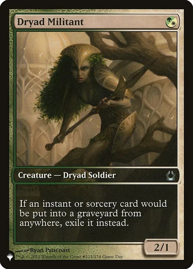 Dryad Militant [The List] 1