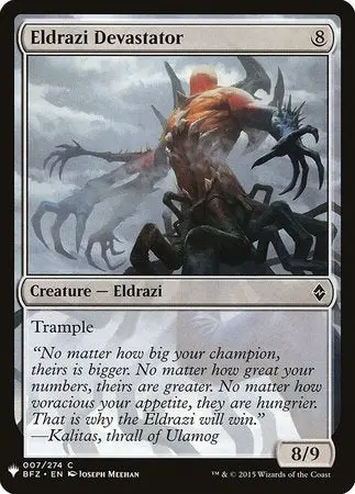 Eldrazi Devastator [Mystery Booster] 1