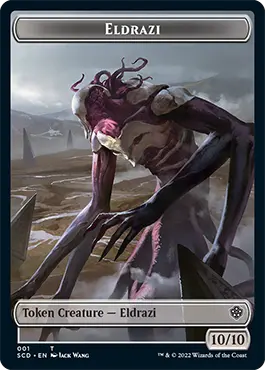 Eldrazi // Soldier Double-Sided Token [Starter Commander Decks] 1