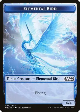 Elemental Bird Token [Core Set 2020 Tokens] 1