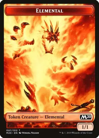 Elemental Token [Core Set 2020 Tokens] 1