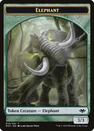 Elephant Token (012) [Modern Horizons Tokens] 1