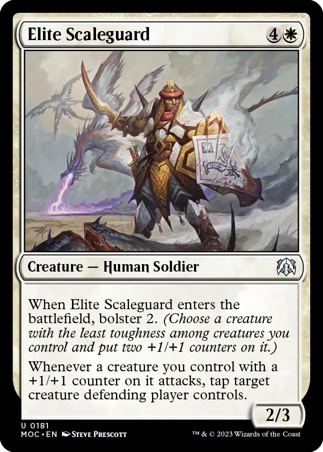 Elite Scaleguard [March Of The Machine Commander] 1