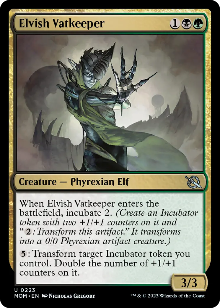 Elvish Vatkeeper [March Of The Machine] 1