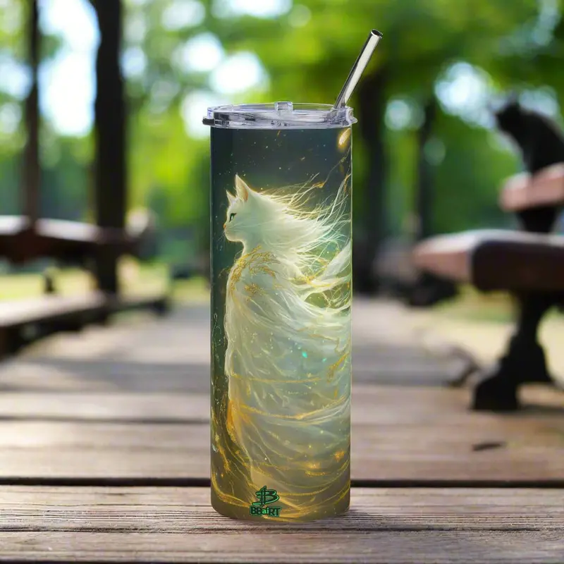 Elysia The Moonlit Spirit - Stainless Steel Tumbler 1