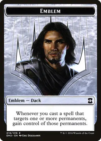 Emblem - Dack Fayden [Eternal Masters Tokens] 1