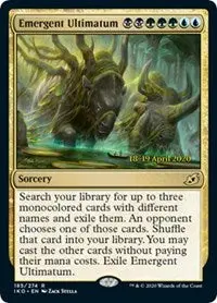 Emergent Ultimatum [Prerelease Cards] 1