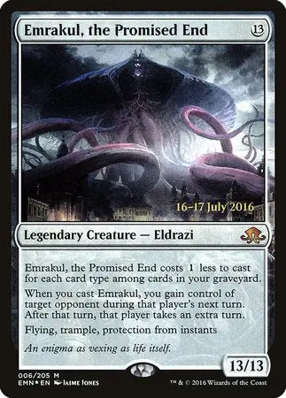 Emrakul, The Promised End [Eldritch Moon Promos] 1