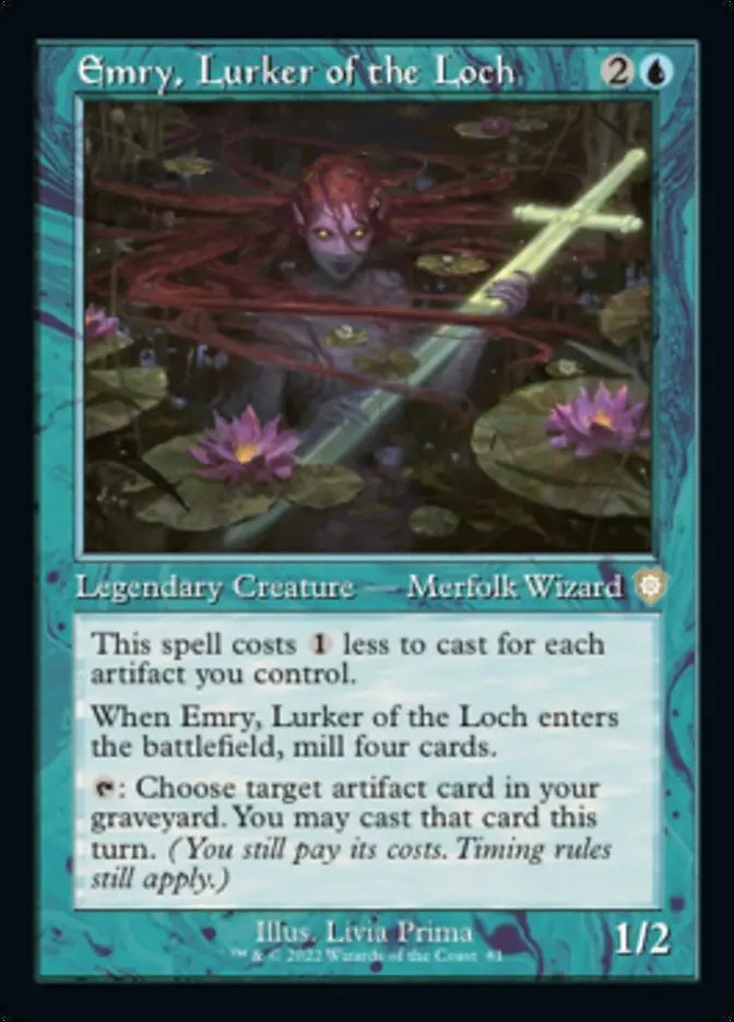 Emry, Lurker Of The Loch (Retro) [The Brothers' War Commander] 1