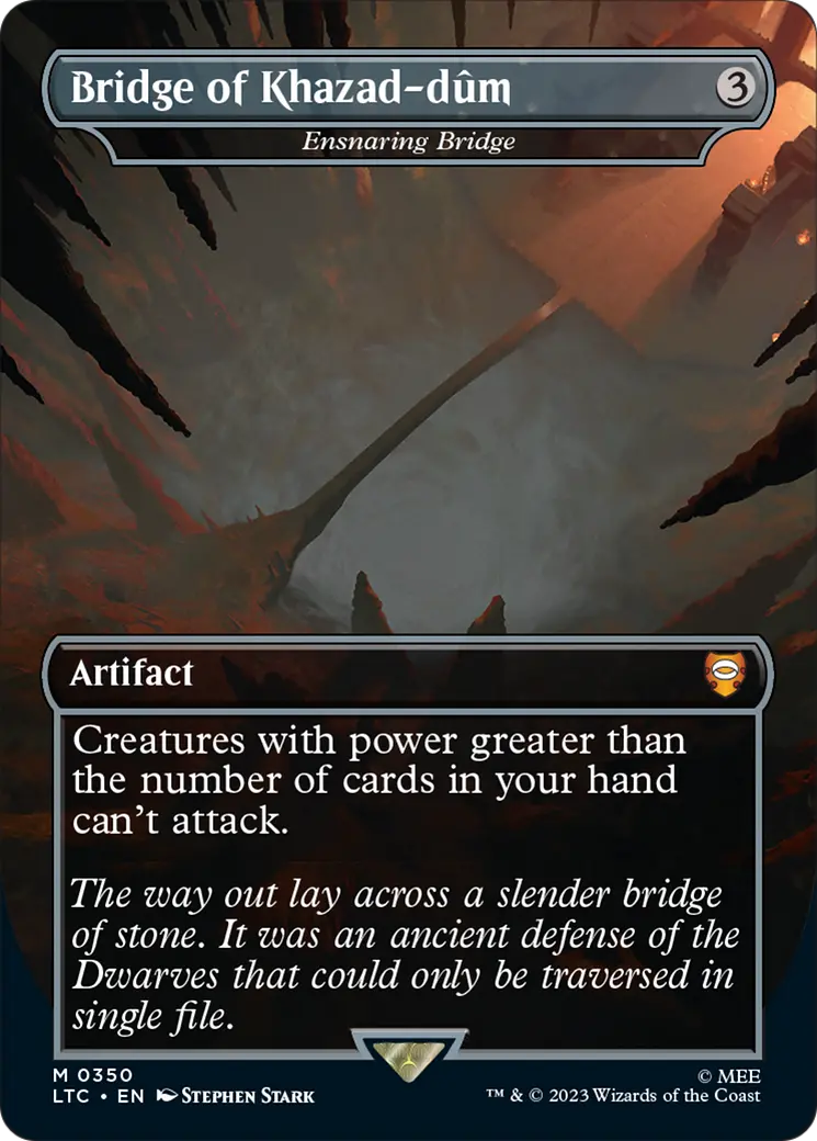 Ensnaring Bridge - Bridge Of Khazad-Dum [The Lord Of The Rings: Tales Of Middle-Earth Commander] 1