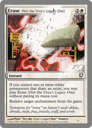 Erase (Not The Urza's Legacy One) [Unhinged] 1