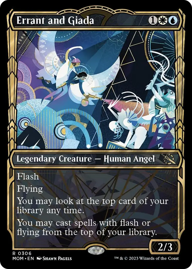 Errant And Giada (Showcase Planar Booster Fun) [March Of The Machine] 1