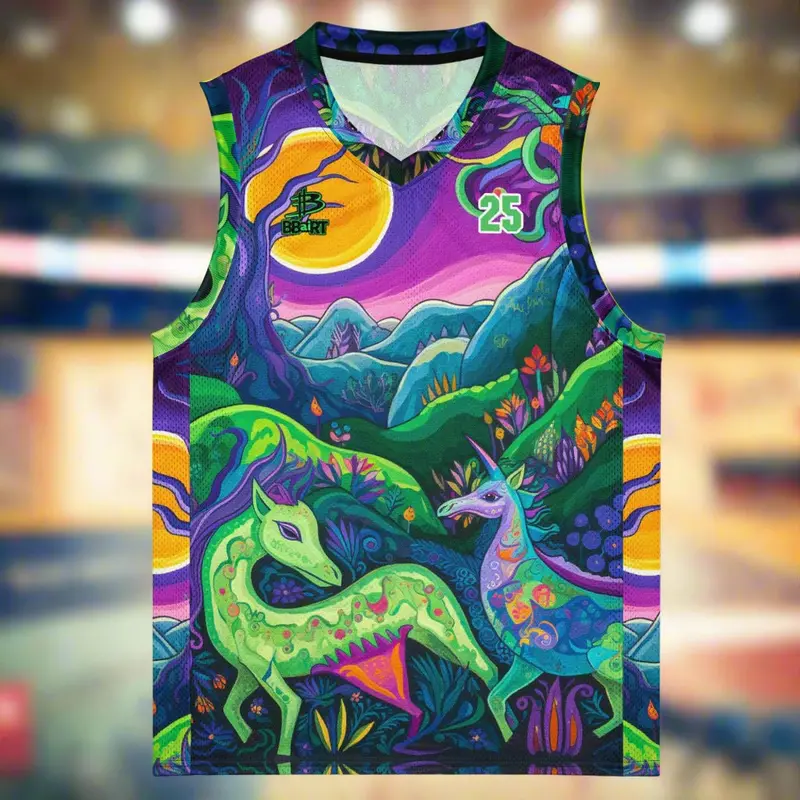 Evergreen Companions – Premium Basketball Jersey 1