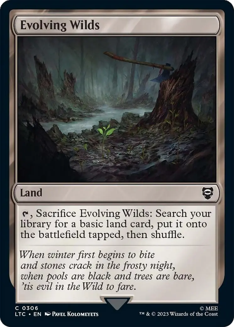 Evolving Wilds [The Lord Of The Rings: Tales Of Middle-Earth Commander] 1