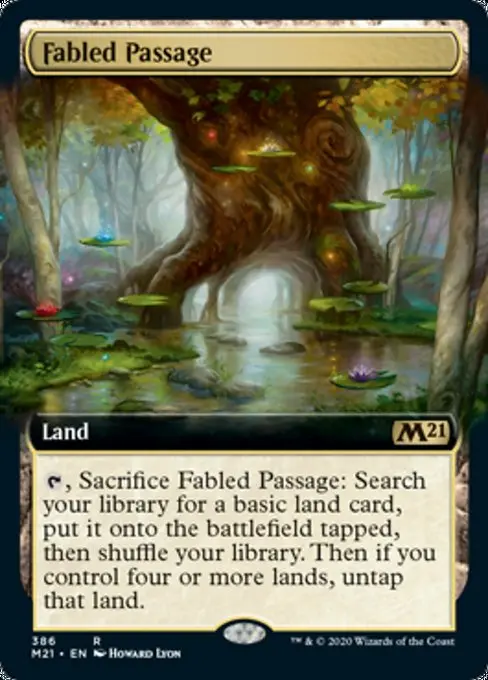 Fabled Passage (Extended Art) [Core Set 2021] 1